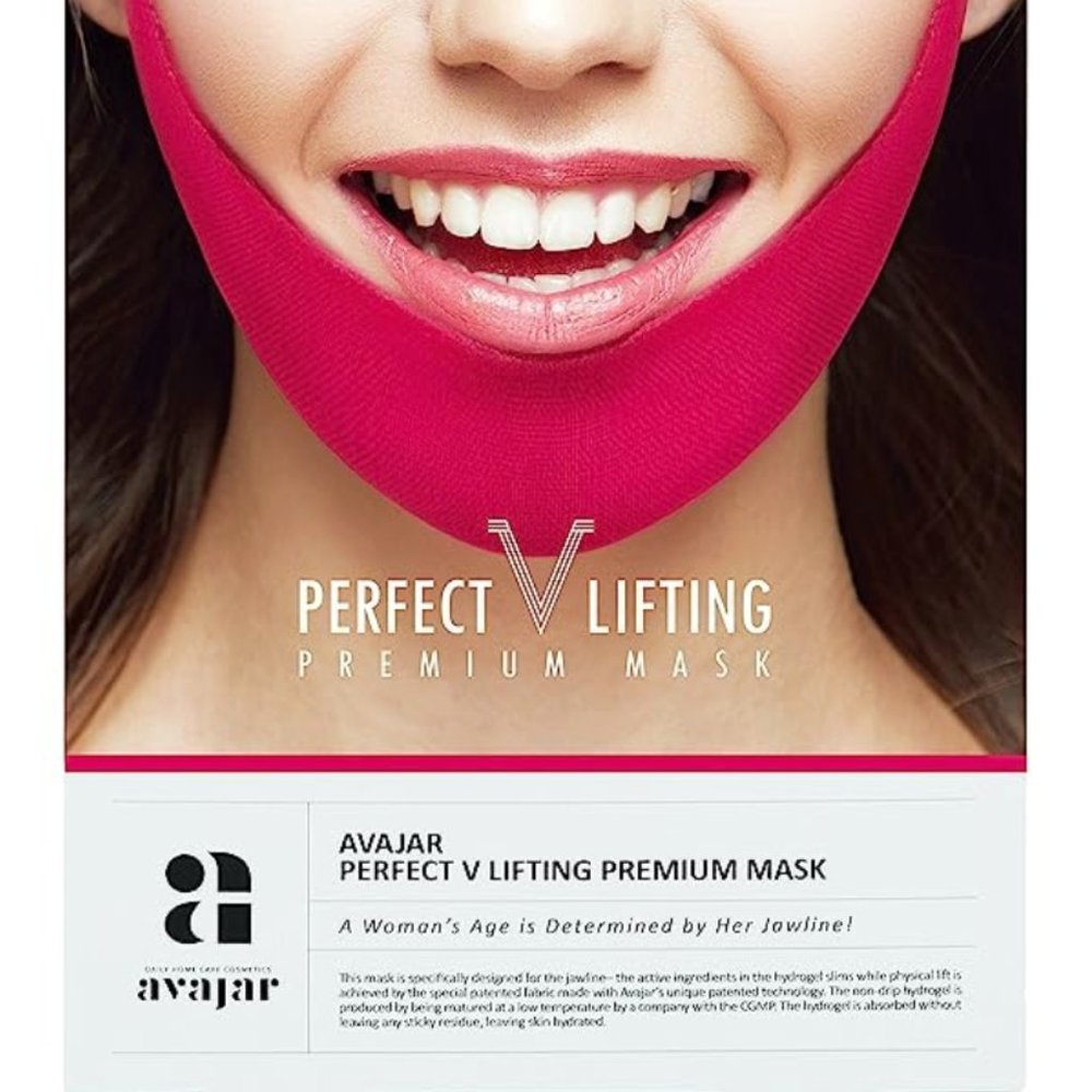 Avajar Perfect V Lifting Premium Mask - 3 Count🤩🤩🤩🤩🤩